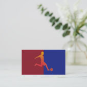 Carte de visite de football (Debout devant)