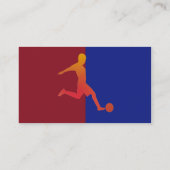 Carte de visite de football (Dos)