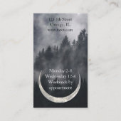 carte de visite de forêt de Triple Moon (Dos)