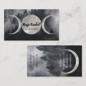 carte de visite de forêt de Triple Moon (Devant / Derrière)