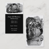 Carte de visite de forgeron (Devant / Derrière)