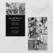 Carte de visite de forgeron (Devant / Derrière)