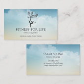 Carte de visite de formateur de conditionnement ph (Devant / Derrière)