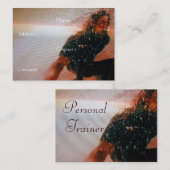 Carte de visite de formateur personnel - personnal (Devant / Derrière)