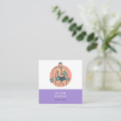 Carte de visite de formation (Debout devant)