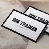 Carte de visite de formation moderne Bold Border D