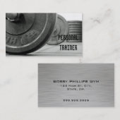 Carte de visite de formation personnel (Devant / Derrière)