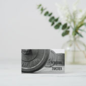 Carte de visite de formation personnel (Debout devant)