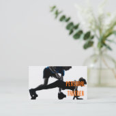 Carte de visite de formation personnel (Debout devant)