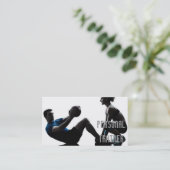 Carte de visite de formation personnel (Debout devant)