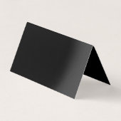 Carte de visite de formation personnel Red Black F (Dos)