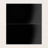 Carte de visite de formation personnel Red Black F (Intérieur déplié)