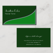 Carte de visite de formation personnelle (Devant / Derrière)