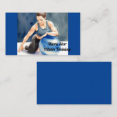 Carte de visite de formation Pilates (Devant / Derrière)