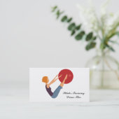 Carte de visite de formation Pilates (Debout devant)