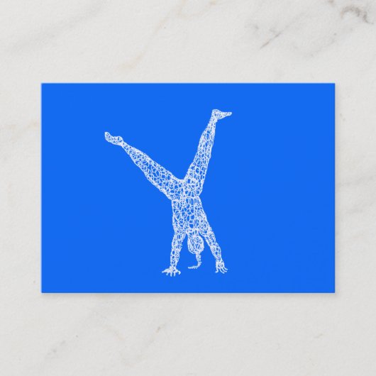 Carte de visite de forme physique (Devant)