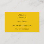 Carte de visite de fourmi (Dos)