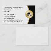 Carte de visite de fournitures médicales (Devant / Derrière)