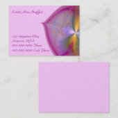 Carte de visite de fractale (Devant / Derrière)