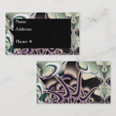 Carte de visite de fractale de mélangeur (Devant / Derrière)