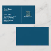 Carte de visite de fractionnement professionnel (Devant / Derrière)