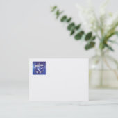 Carte de visite de franc-maçon (Debout devant)