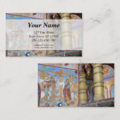 Carte de visite de fresques russes (Devant / Derrière)