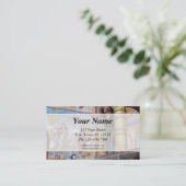 Carte de visite de fresques russes (Debout devant)