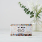 Carte de visite de fresques russes (Debout devant)