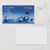 Carte de visite de fret (Devant / Derrière)