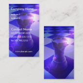 Carte de visite de freux d'échecs (Devant / Derrière)