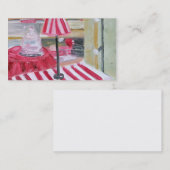 CARTE DE VISITE DE FREY PARIS DE PIERRE (Devant / Derrière)