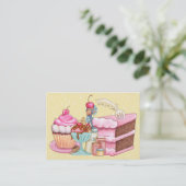 Carte de visite de friandises - SRF (Debout devant)