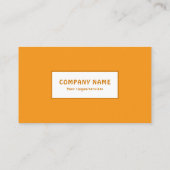 Carte de visite de fruits d'abricot (Dos)