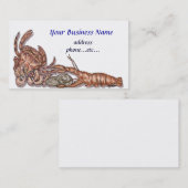 Carte de visite de fruits de mer (Devant / Derrière)