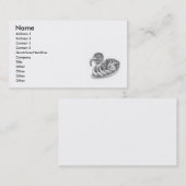 Carte de visite de fruits de mer (Devant / Derrière)