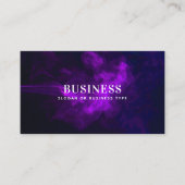 Carte de visite de fumée moderne foncé et humide v (Devant)