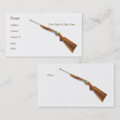 Carte de visite de fusil (Devant / Derrière)
