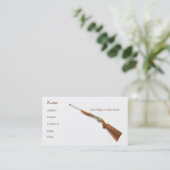 Carte de visite de fusil (Debout devant)