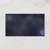 Carte de visite de galaxie (Dos)