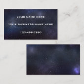Carte de visite de galaxie (Devant / Derrière)