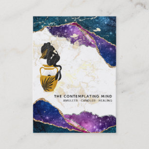 *~* Carte de visite de galaxie mystique de la lune