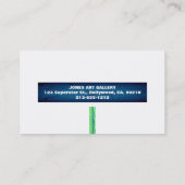 Carte de visite de galerie d'art moderne (Dos)