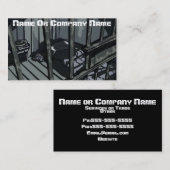 Carte de visite de garant de caution (Devant / Derrière)