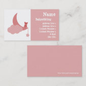 Carte de visite de garde (Devant / Derrière)