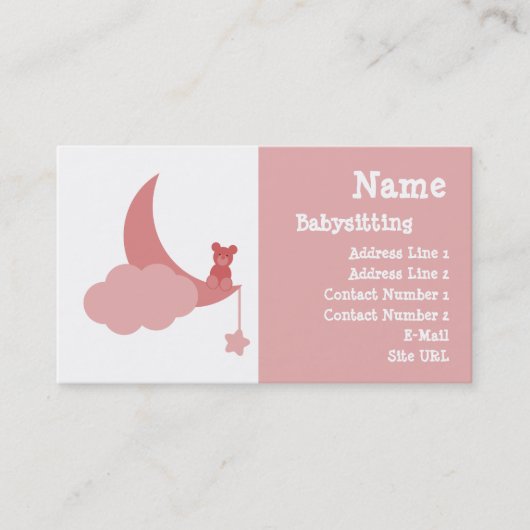 Carte de visite de garde (Devant)