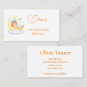 Carte de visite de garde (Devant / Derrière)