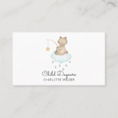 Carte de visite de garde d'enfants (Devant)