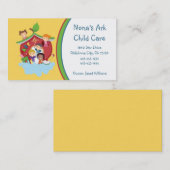 Carte de visite de garde d'enfants Ark (Devant / Derrière)