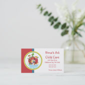 Carte de visite de garde d'enfants Ark (Debout devant)